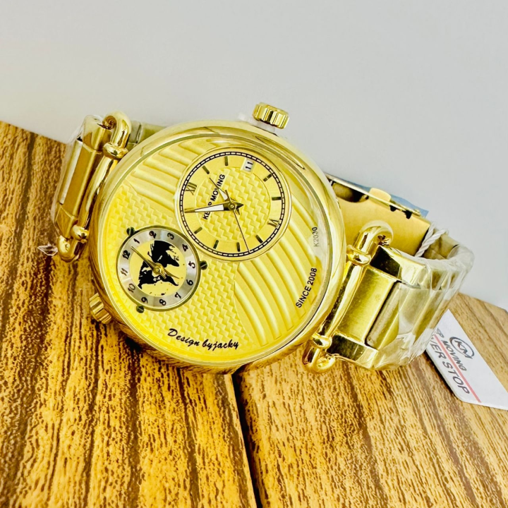 montre doré