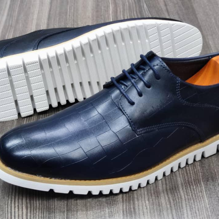 Chaussures décontractées en cuir pour hommes, baskets italiennes, chaussures de bureau