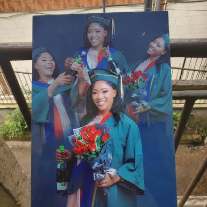 Enlarged photo