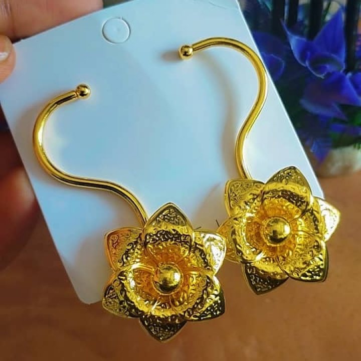 paire de boucle doré