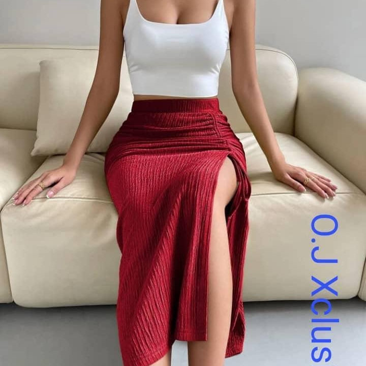 jupe rouge