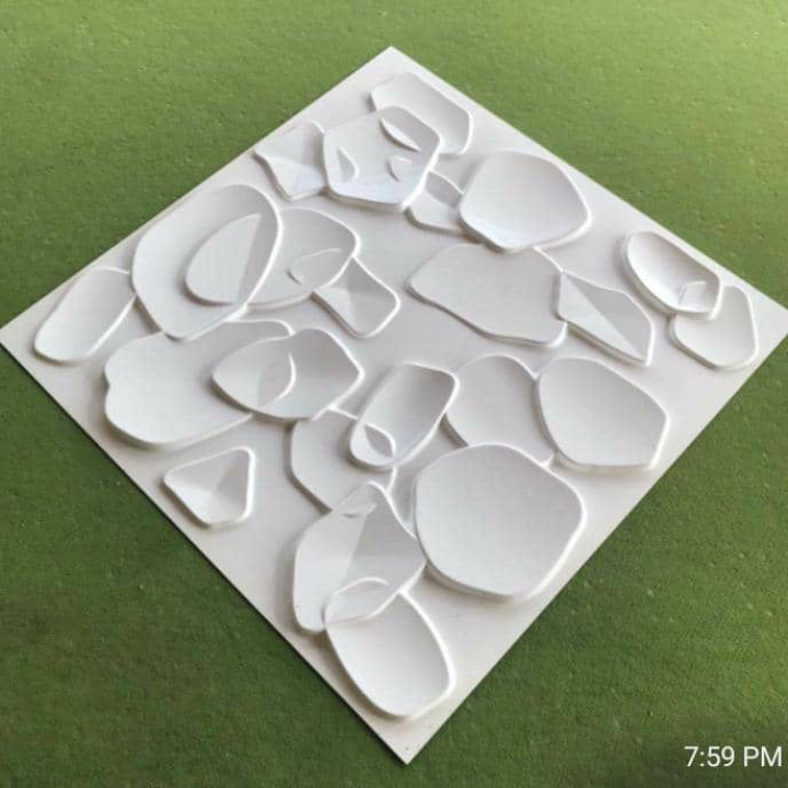 3D wall panel (white)