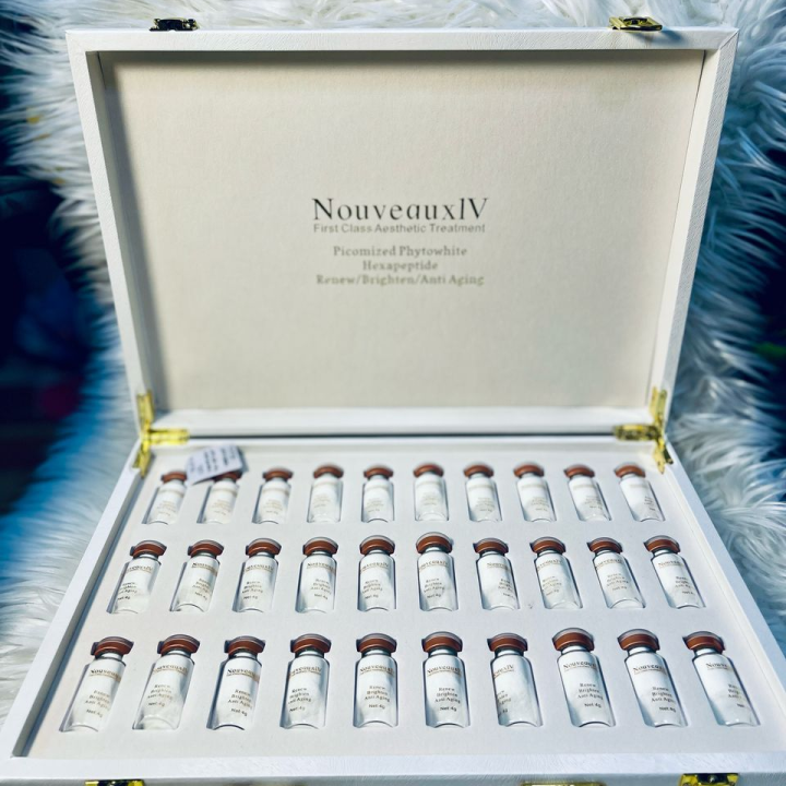Nouveaux IV Picomized PhytoWhite Hexapeptide Collagen Box Supplement