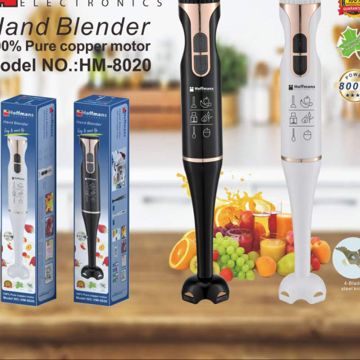 nouveau mixeur plongeur HOFFMANS HM-8020 800W
