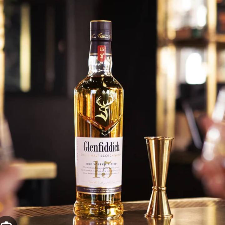 Glenfiddich 15 years old whisky  70cl 40% ABV