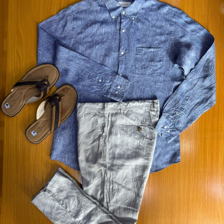 ensemble homme ( pantalon, chemise)