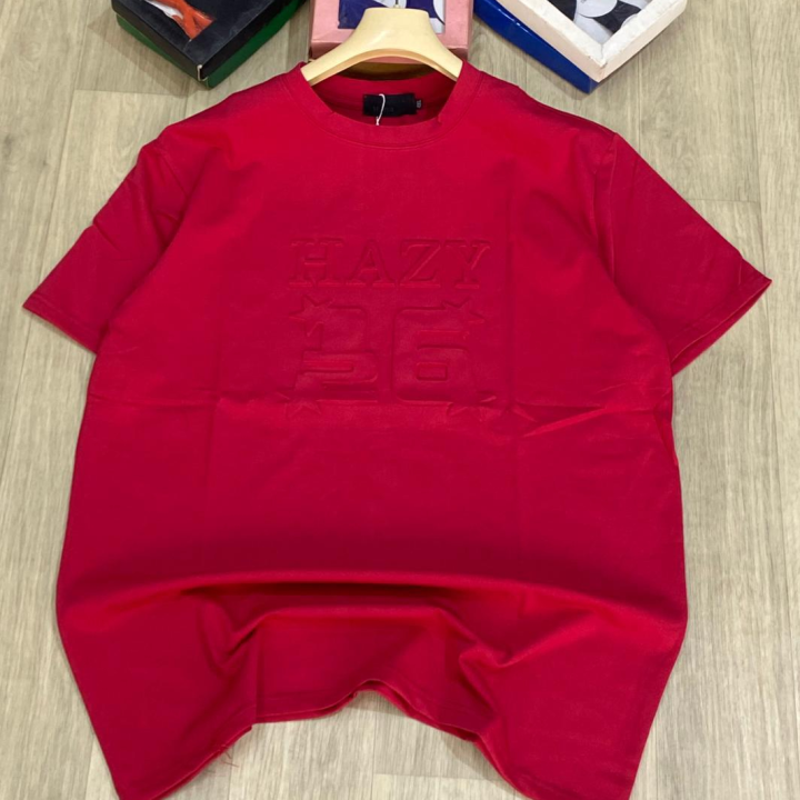 Stretchy cotton T-shirt