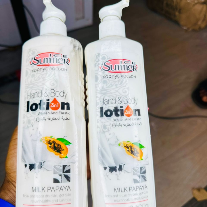 ice summer body lotion