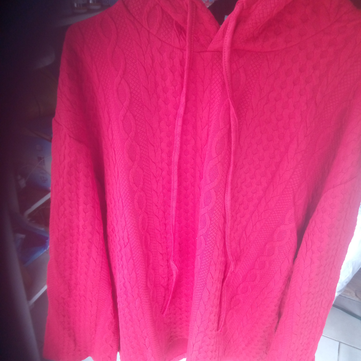 Red Hoodie Pullover