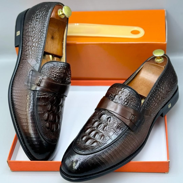 chaussures hommes marron