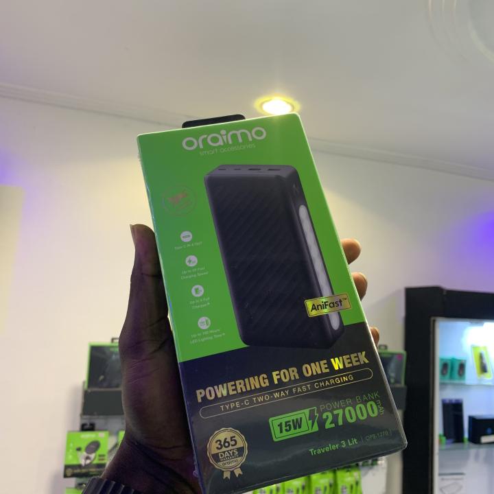 27,000mAh Oraimo Power Banks