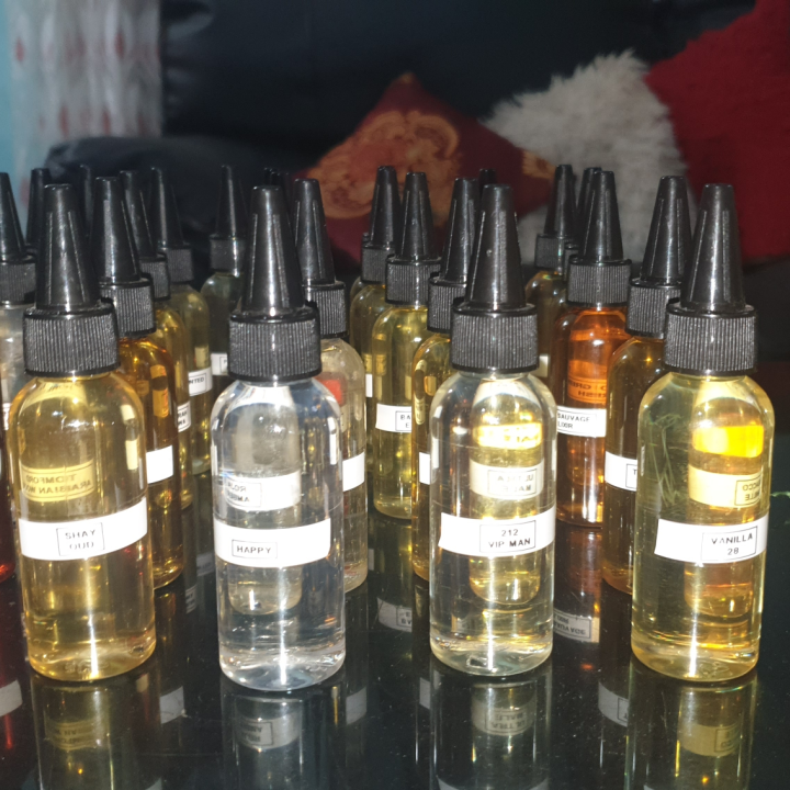 saturated oil perfume