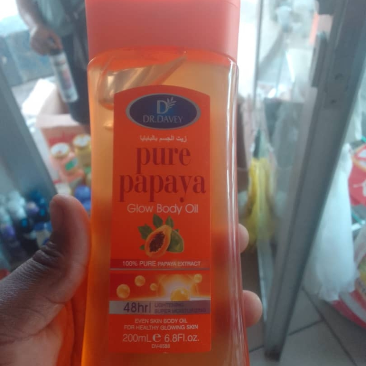 Dr Davey body oil