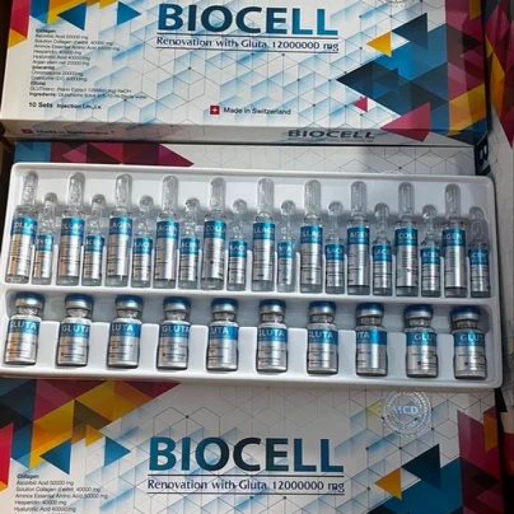 Anti Aging Injectable Pack 1 (Biocell+Collagen+Placenta)