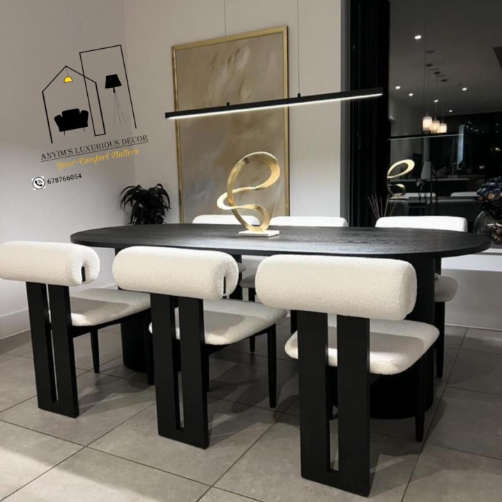 chaises blanches