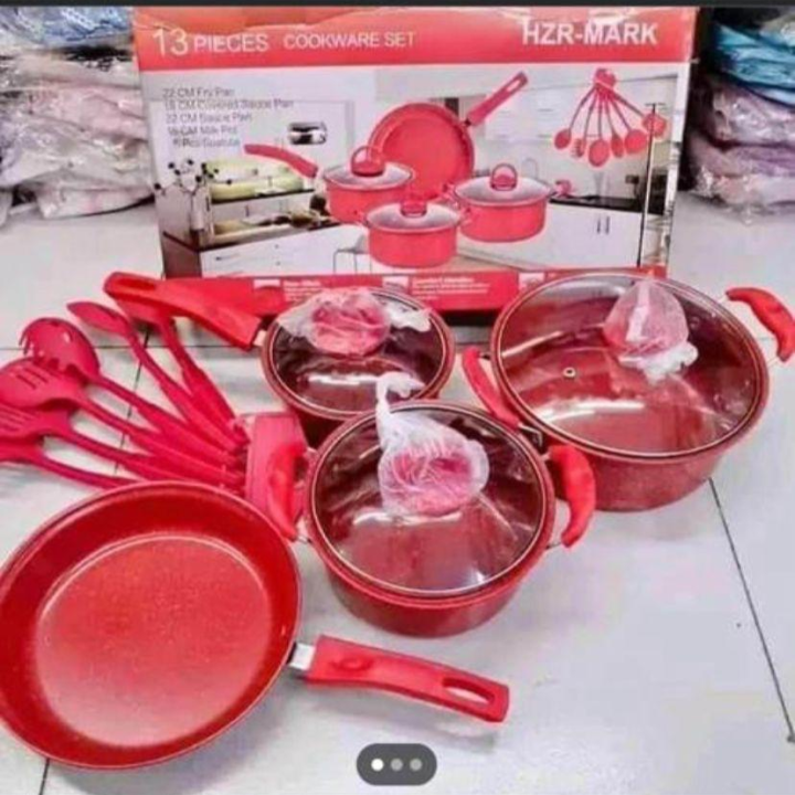 Adhesive pot set