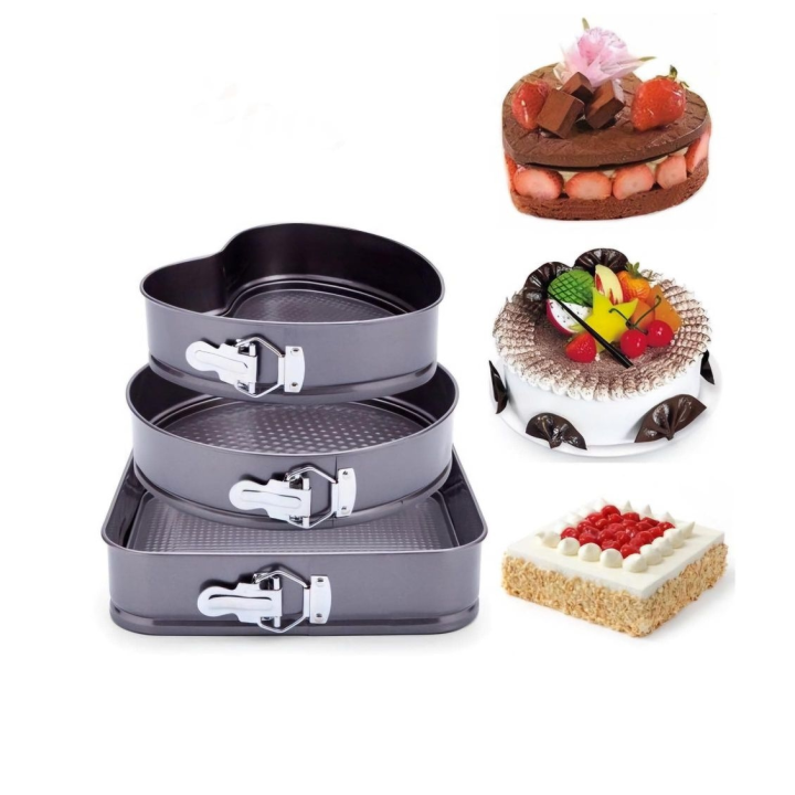 série de trois Moule à gâteau