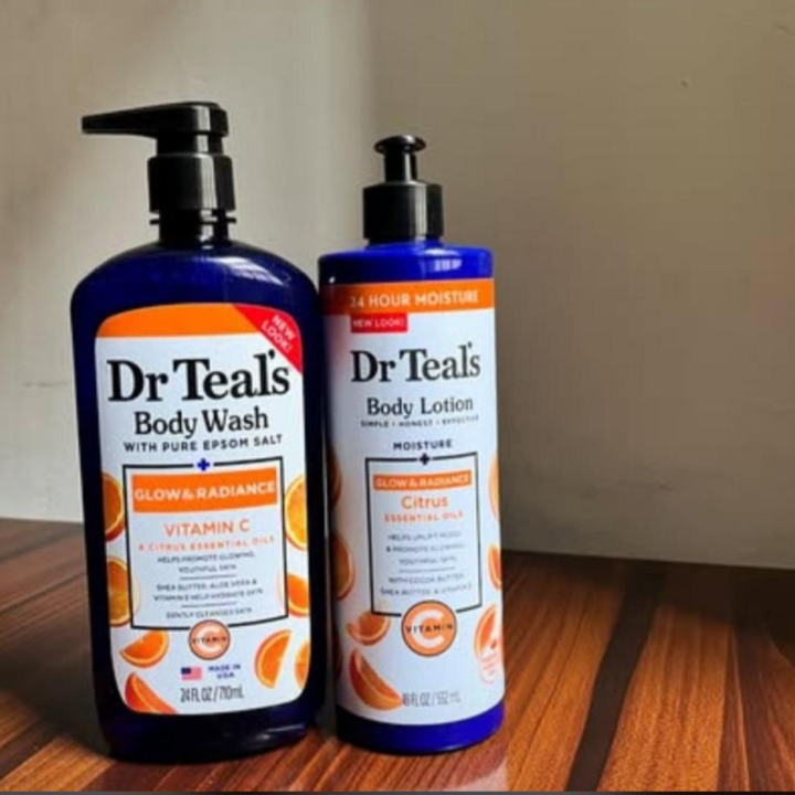 Dr Teal's body lotion