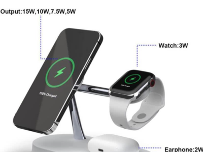3 In 1 Wireless Charging Dock Station