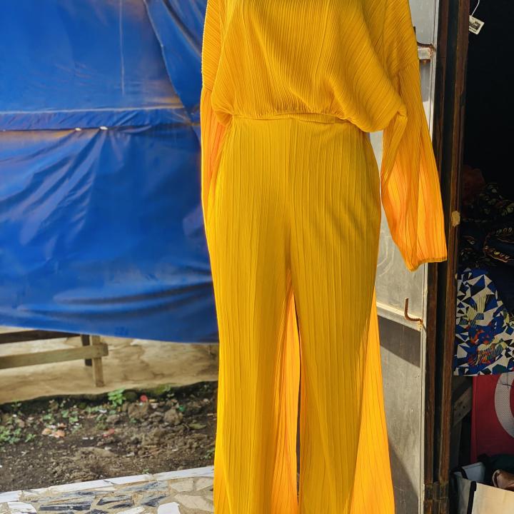 Female top and trousers