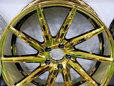 Dish Vacuum Gold Rims