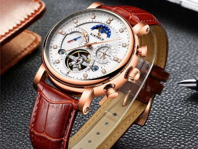KinYued Leather Watch