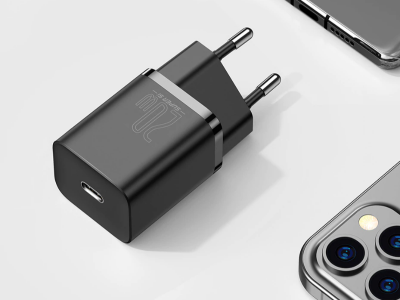 Baseus - 30W Super Si USB Type-C Charger Adapter for iPhone 13/12 Pro Max, QC 3.0 PD, Quick Charge for Xiaomi Phone