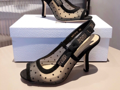 Peep toes heels