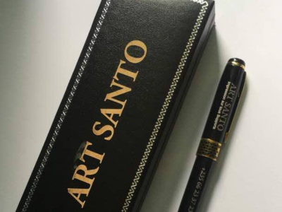 Personalised pen + pen case