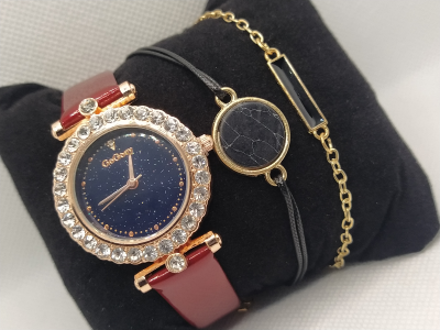 MONTRE FEMME + BRACELETS