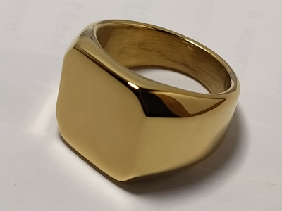 CHEVALIÈRE (plaqué Or 18k)