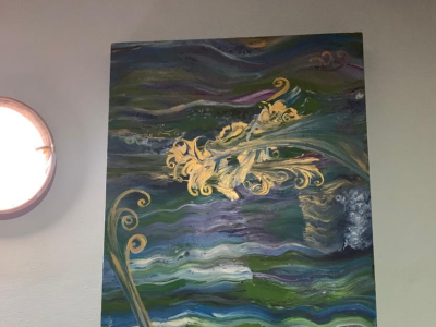 Acrylic Pour Painting