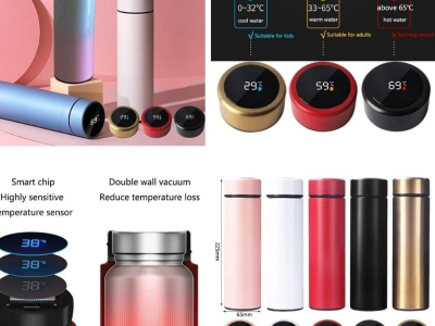 Thermos avec température