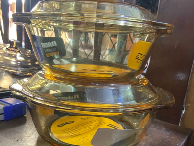 1500ml and 2000ml. Heavy breakable set