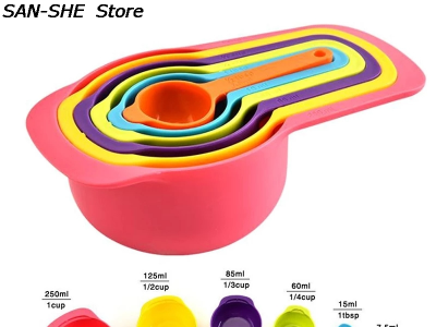 6 measuring cups. For professionals Bakers