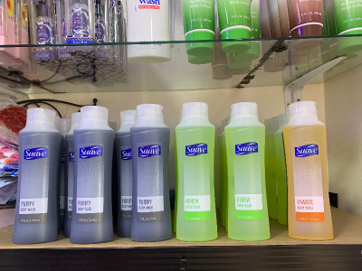 Shower gel for fair and dark skin tones