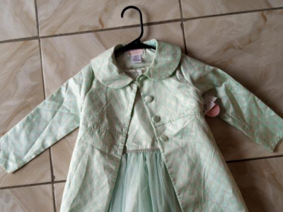 Baby jacket and dress
