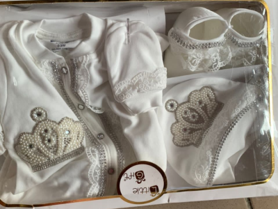 Royal baby white set