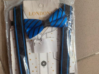 Suspenders and bore tie
