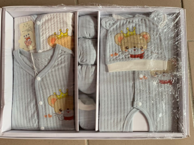 Complete  double set of top,trousers,cap, shoes and mittens