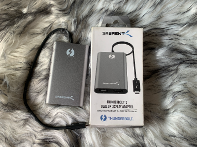 Dual display adapter