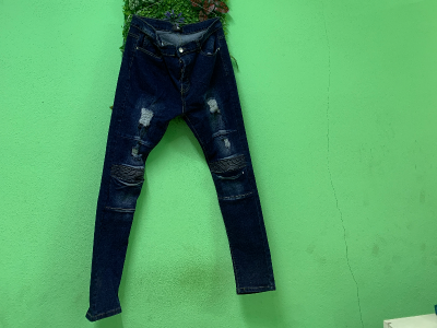 Male jean trouser