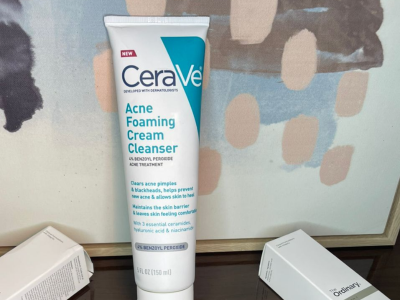 CeraVe Acne Foaming Cream Cleanser