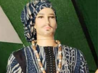 Men two piece (Bamileke traditional wear)