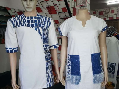 Male And  Female Top ( Bamileke traditional wear