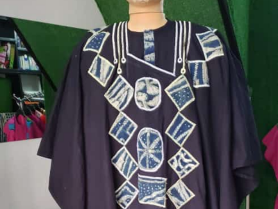 Agbada Ndobo (Bamileke traditional wear)