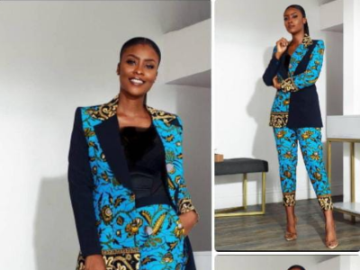 Female Ankara Two Piece