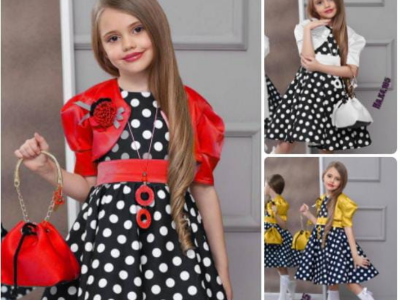 Kids Gown ( Complete Set With Bag)
