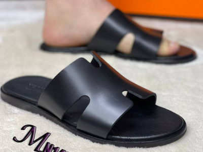 Male Hermes Leather Sandals