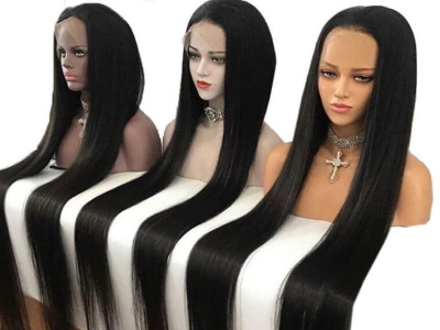 Full frontals bone straight hair